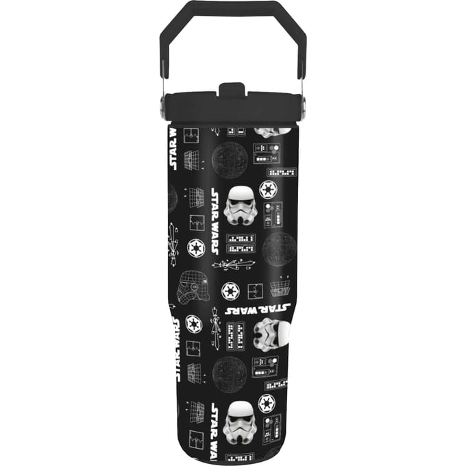 Star Wars Tech Darth Vader & Stormtrooper 880ml Tumbler (Zwart/Wit)