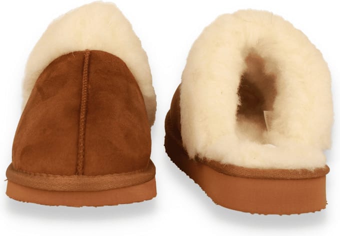 Bianco Dames Pantoffel Biasweetie | Camel | Maat: 39