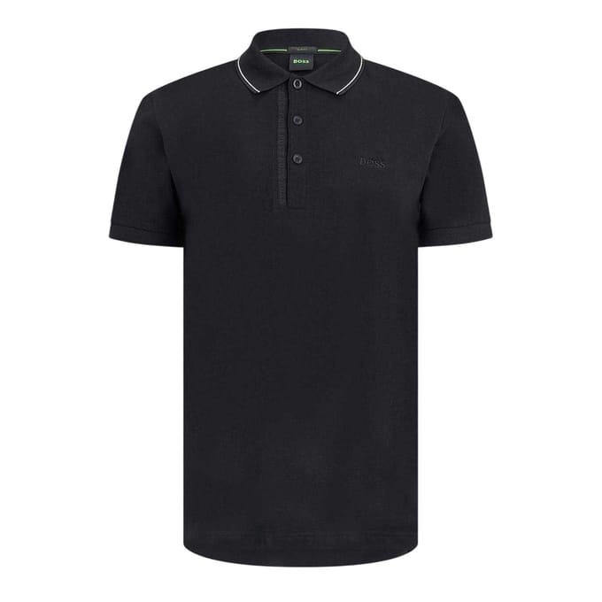 Boss Heren Paule 4 Poloshirt (Zwart)