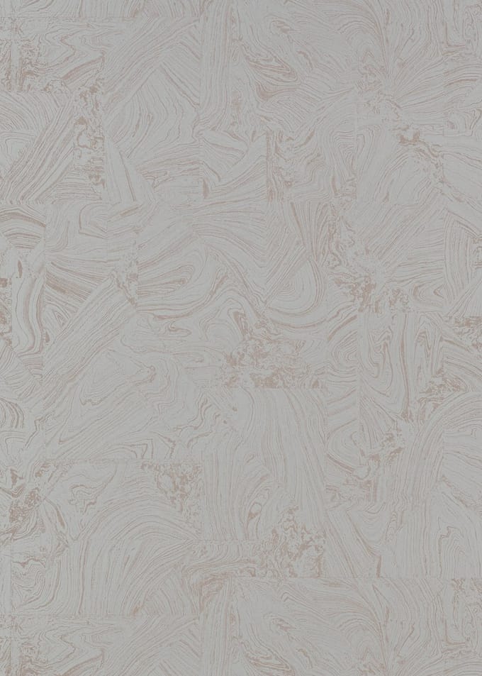 Erismann Vinylbehang 10358-48 - 4 Earth - Abstract Taupe - 53cm x 10.05m