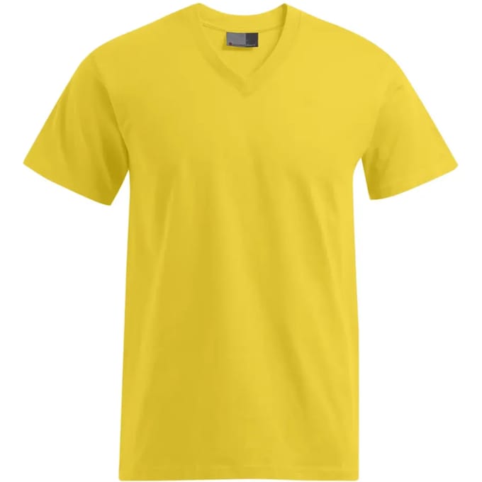 Promodoro Premium V-Neck-T E3025 - Gold - M