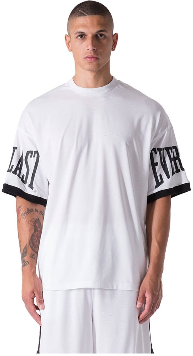Everlast Mesh Stretch T-shirt Met Korte Mouwen Wit L Man