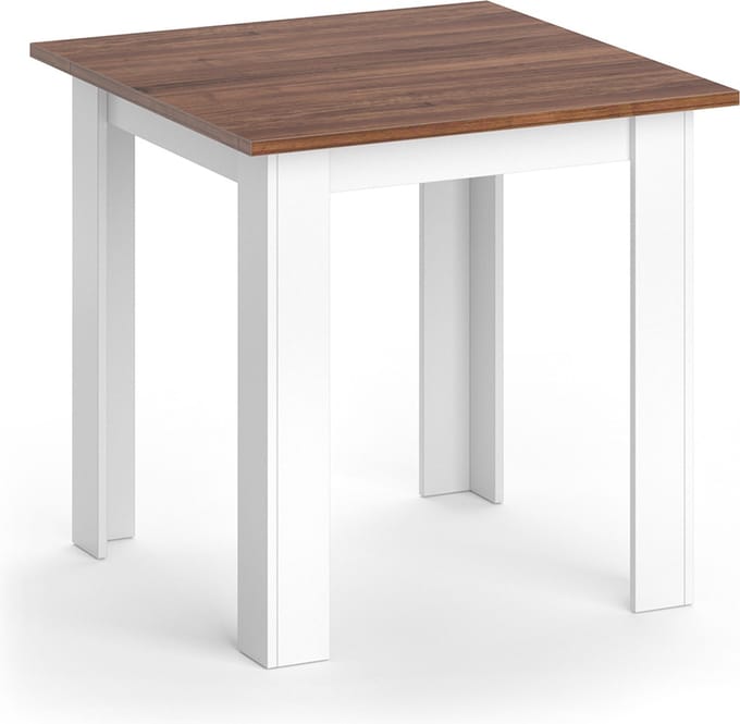 Vicco Karlos Eettafel – 80 x 80 cm Walnoot