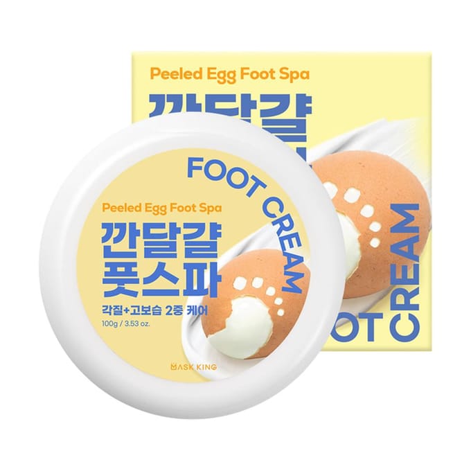 [MASK KING] Gepelde Ei Voet Spa Voetcrème 100g beige