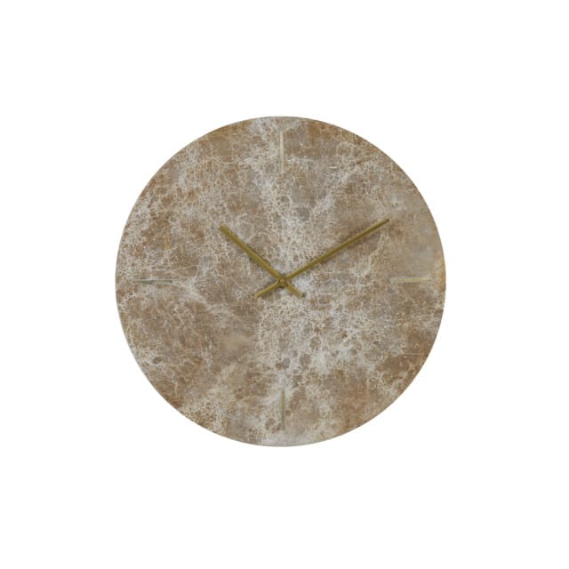 Light & Living Klok Moreno - Bruin - Ø43cm - Wandklok Modern