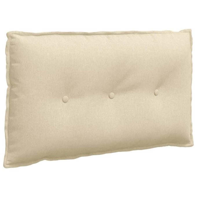 vidaXL - Rugkussen - Crème - 200 - x - 19 - x - 50 - cm - Stof