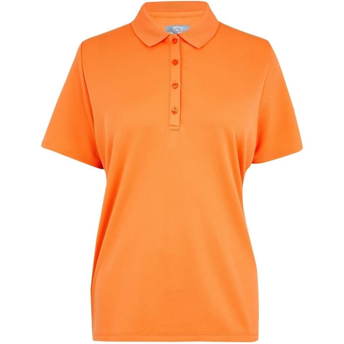 Callaway Dames/Dames Swing Tech Regular Poloshirt met korte mouwen (Nectarine)