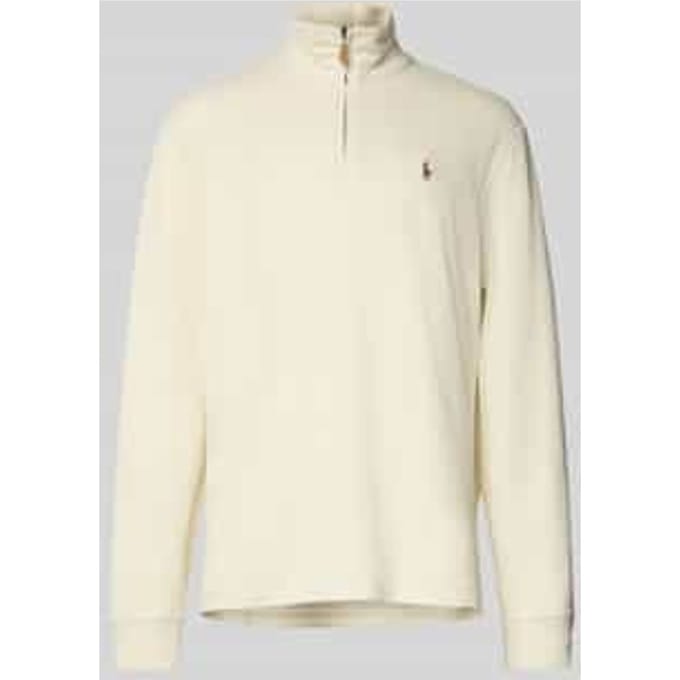 Gebreide pullover met opstaande kraag