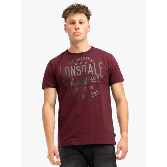 Klassiek gesneden T-shirt Lonsdale Harehills