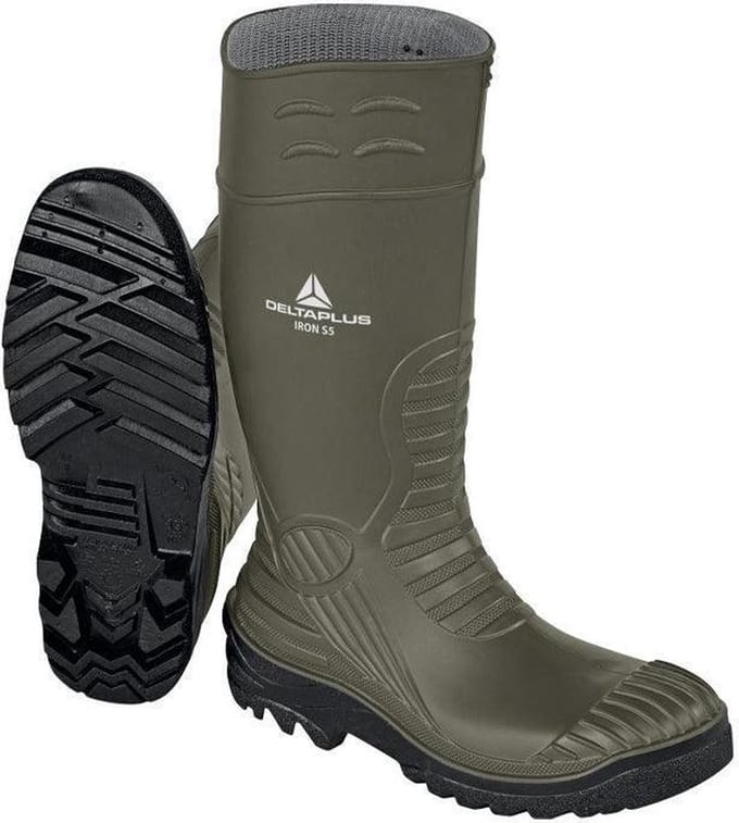 PVC werklaars Delta Plus Iron S5 SRC Groen