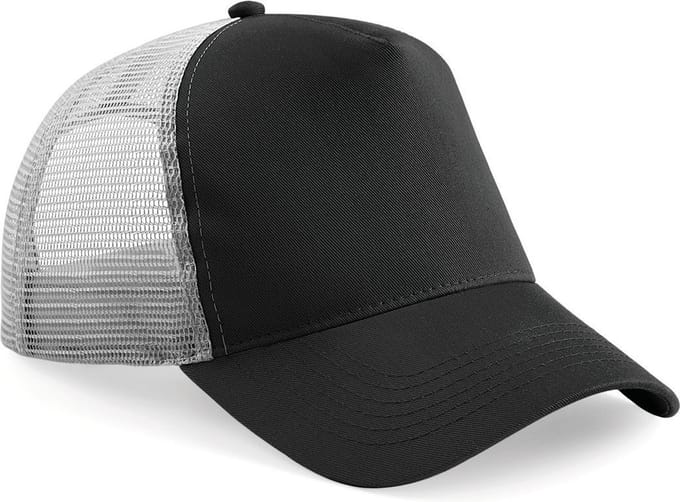 2 pack Beechfield Snapback Trucker Zwart