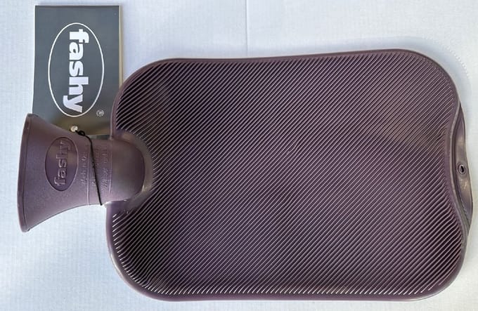 Fashy - Warmtekruik - Enkelzijdig Geribbeld - Plum III