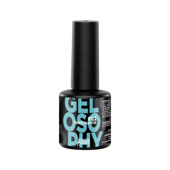 Astonishing Gelosophy Turn Some Heads #122 Fierce Peacock 7ml