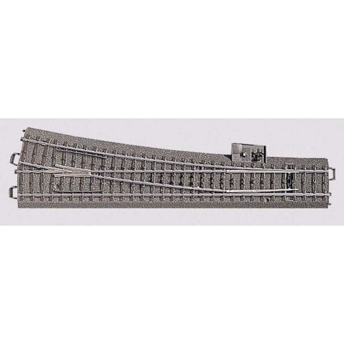 H0 Märklin C-rails (met ballastbed) 24712 Wissel, Slank, Rechts 236.1 mm 1 stuk(s)