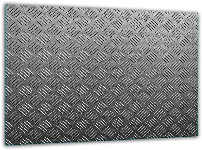 TMK ArtDeko - Gehard Glazen Snijplank - 30x22 cm - Grijs