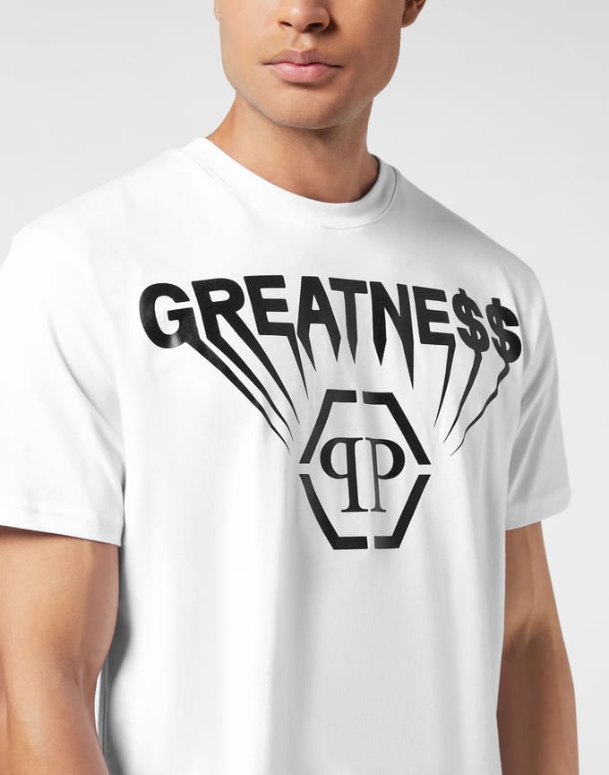 Printed Round Neck T-Shirt Greatness
