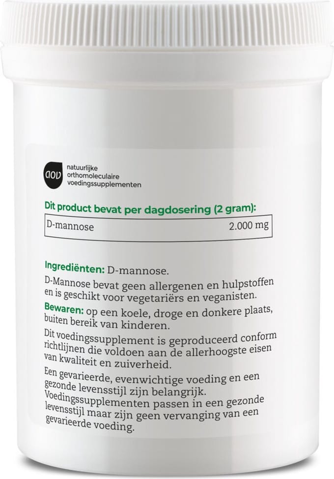 AOV 823 D-Mannose - 2 x 50 gr - Voordeelverpakking