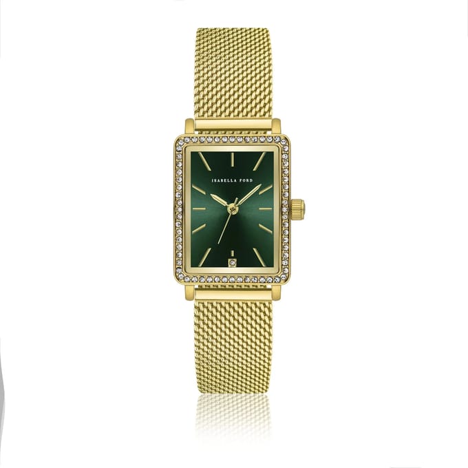 Dames mesh horloge Isabella Ford Zélie