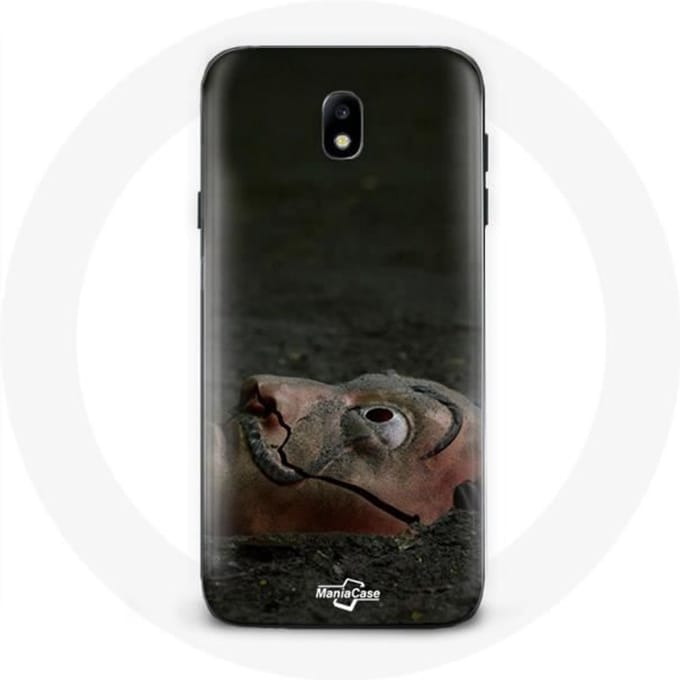 Samsung Galaxy J3 2017 hoesje la casa de papel Dali-masker