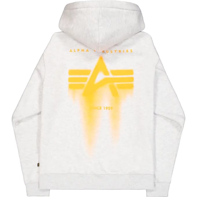Bedrukte hoodie Alpha Industries Spray