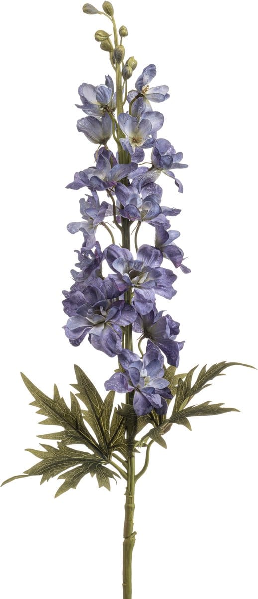 Emerald - Kunstbloem Ridderspoor 84cm blauw - Kunstplant voor binnen