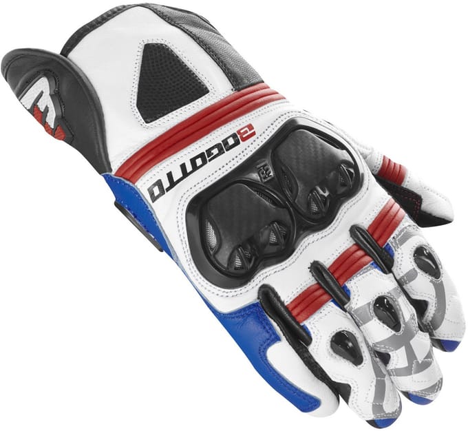 Bogotto Grand Champ Handschoenen Wit Rood Blauw - Handschoen