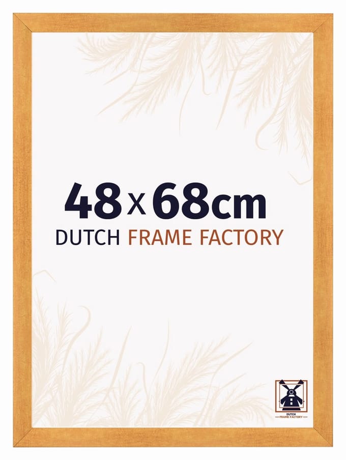 Fotolijst 48x68 cm - MDF - Oranje - Praag