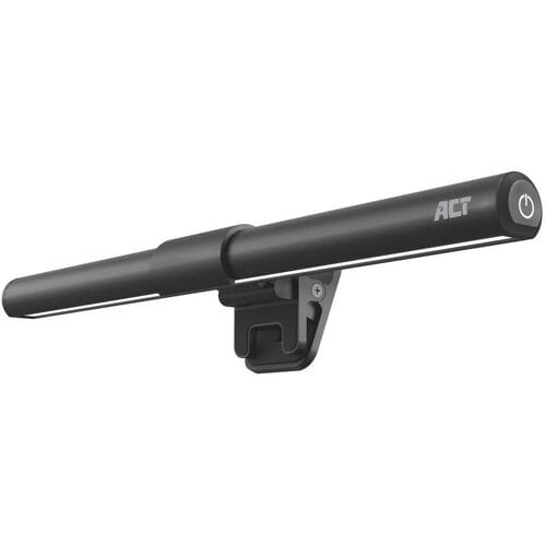 ACT Clip-on laptop ledlamp, dimbaar, voeding via USB AC8050