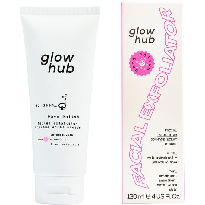 Glow Hub Exfoliators & Masks Pore Polish Facial Exfoliator Scrub