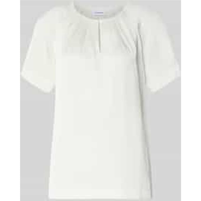 Relaxed fit blouse met geplooide plooien