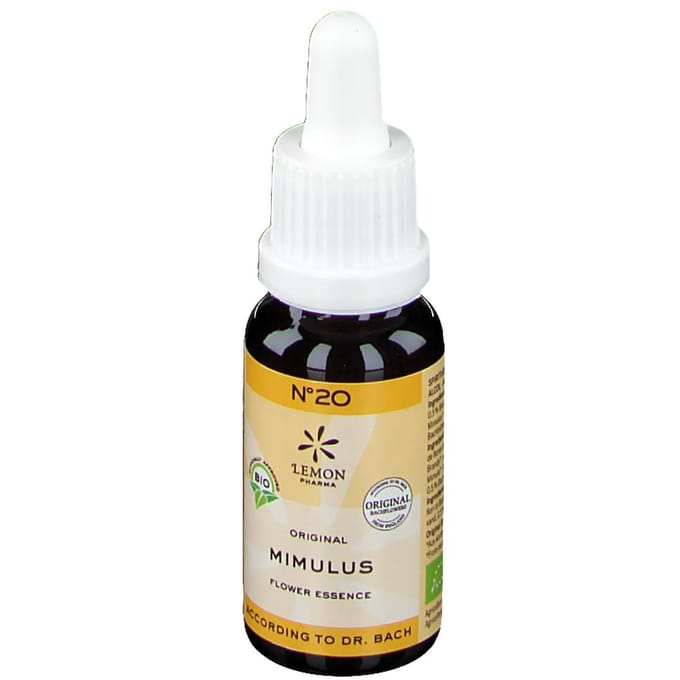 Bach Bloesem Mimulus bio 20 Milliliter