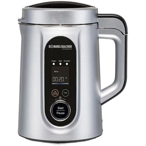 Rommelsbacher Vera SVD 1400 – Groentedrank- en soepmaker – 9 programma's - RVS binnenpan met mes en bel - 1,3 liter capaciteit - 1400 W