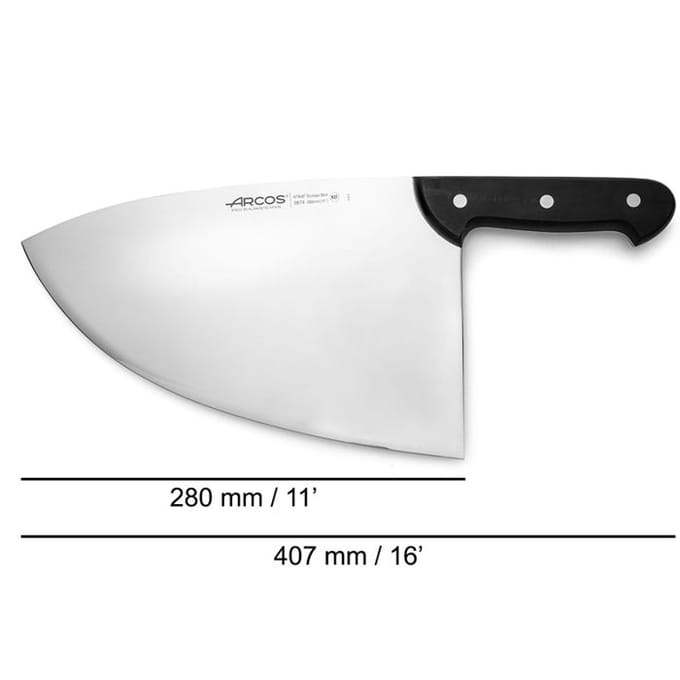 Fileermes - ARCOS - Universeel - Lemmet NITRUM® 28 cm - POM handvat - Bestand tegen extreme temperaturen