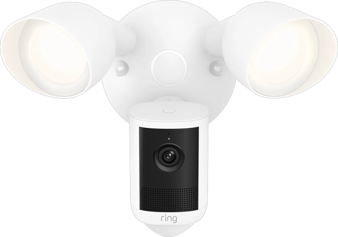 Ring Floodlight Cam - Retinal 2K - White
