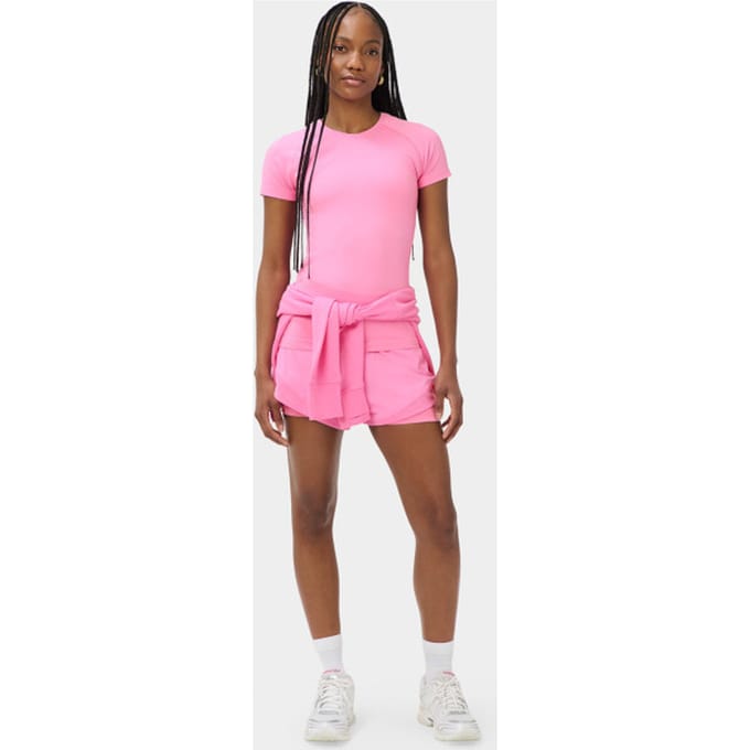Sweaty Betty Athlete Seamless Workout T-Shirt ROZE - Maat S