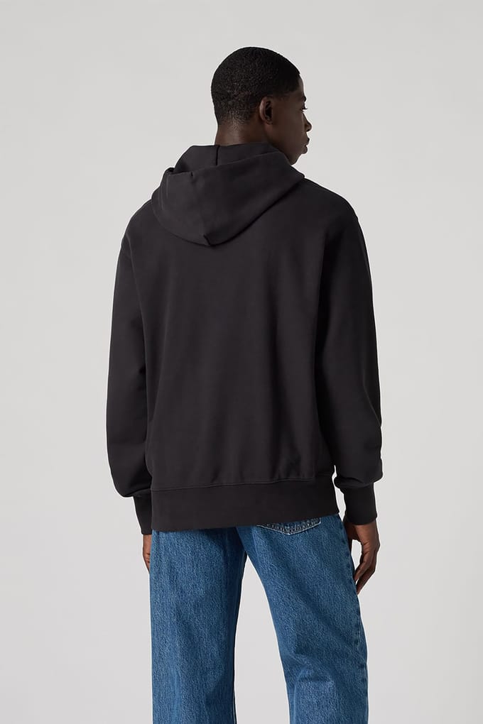 Levi's Premium Graphic Hoodie Black Größe: M | Kaputzenpullis Outlet | Herren | Schwarz