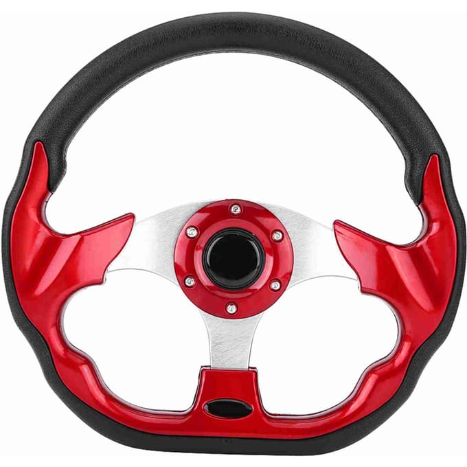 320mm het Nieuwste Koolstofvezel Race Stuur Modificatie Mini Drifting Stuur  (Rood) rood