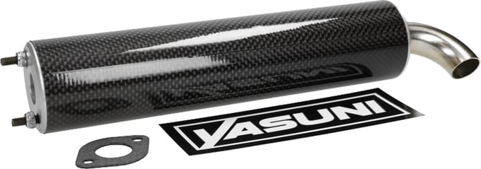 Uitlaatdemper Yasuni Z, R, R/07, C16, C20, C21 Carbon