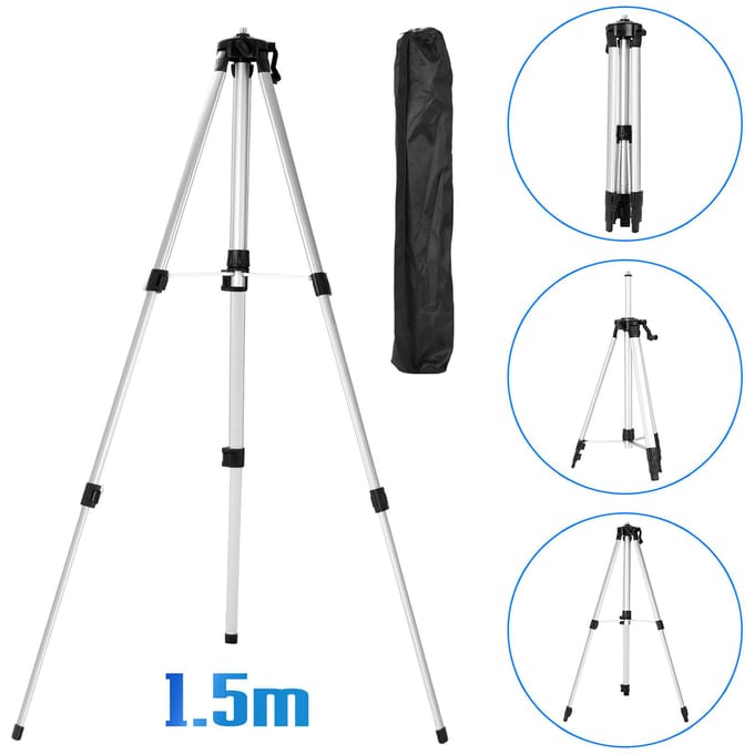 KKmoon Multifunctioneel Zelfnivellerend 3D 12 Lijnen Laserwaterpas Gereedschap Verticale Horizontale Lijnen met EU Plug 2pcs batteries