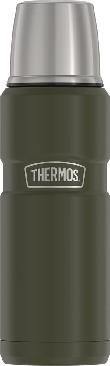 Thermos Stainless King Isoleerfles - 0,47L - Army Green Mat