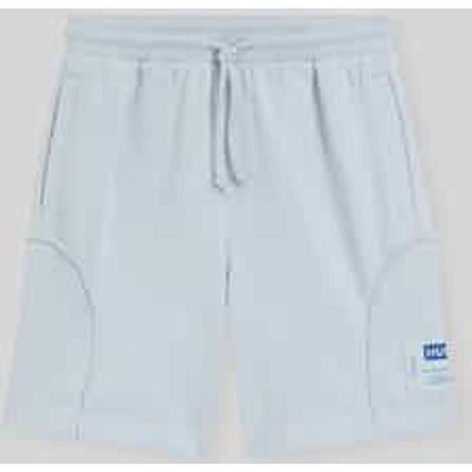 regular fit sweatshorts van katoenmix model 'NURAZORT'