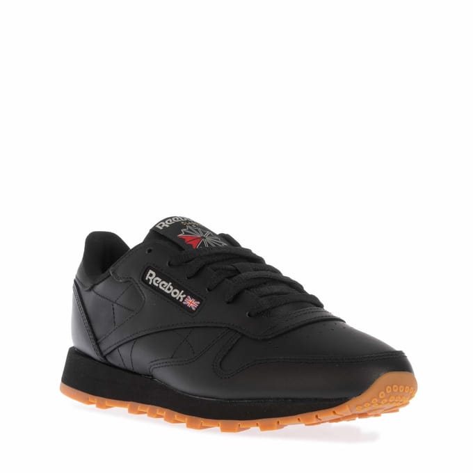 Reebok Classics Classic Leather damestrainers in zwart
