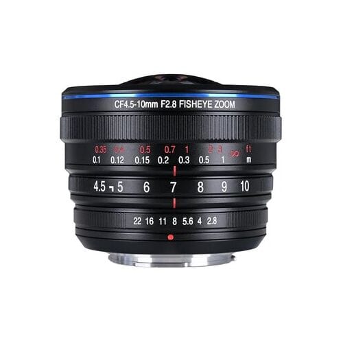 LAOWA 4,5-10 mm f/2,8 CF Zoom Fisheye  Micro Vier Derde