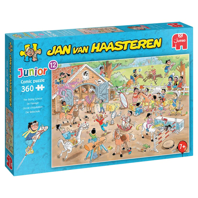 Jumbo Jan van Haasteren Junior 12 Manege 360 stukjes Kinderpuzzels