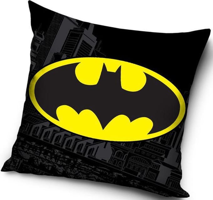 Batman Kussensloop met rits - 40 x 40 cm - Polyester