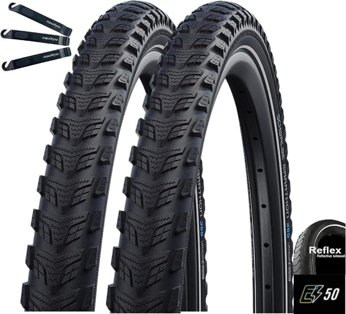 All-Weather 365 Fietsband met Reflectie en Snelheidsaanduiding E50
