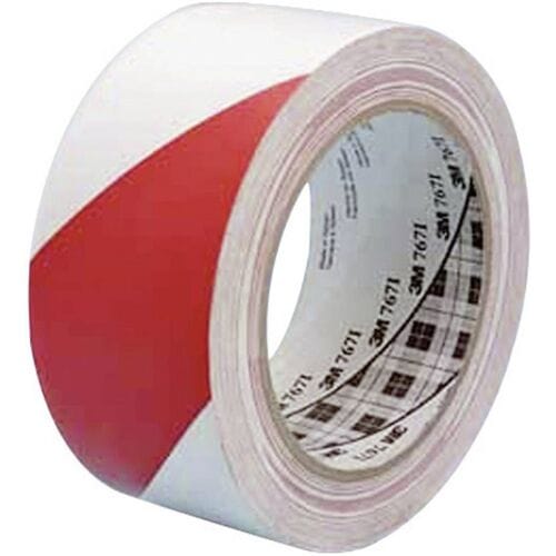 3M 767i 767RW50 PVC-plakband 764i Rood/wit (l x b) 33 m x 50 mm 1 stuk(s)