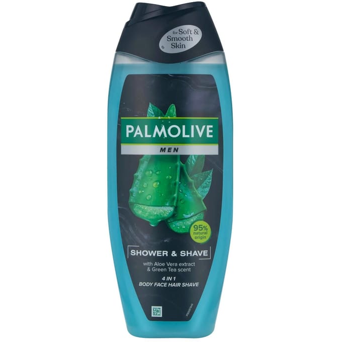 Palmolive Shower Gel Men Shower &amp; Shave 500 ml
