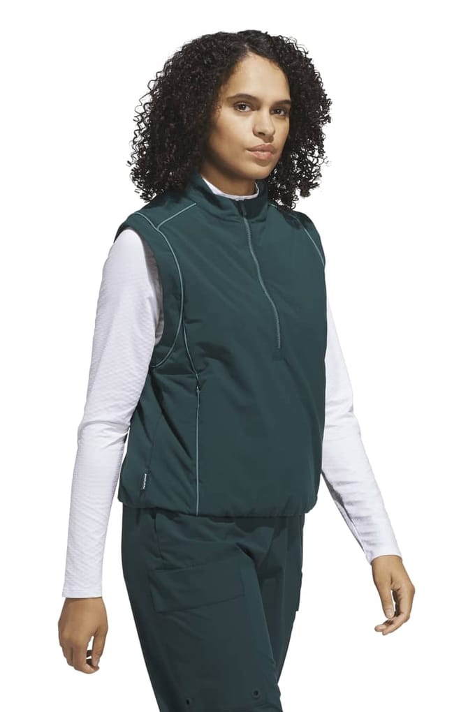 Adidas Performance Beyond The Course Loose Quarter-zip Vest Taglia: S | Gilet Outlet | Donna