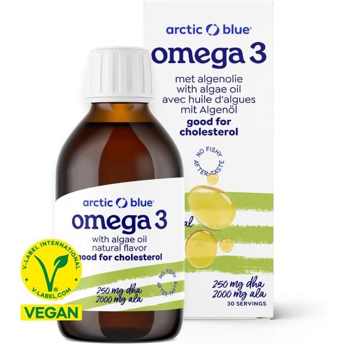 Arctic Blue Omega-3 met Algenolie en Lijnzaadolie 150 Olie